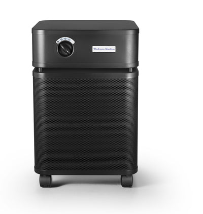 Black Austin Air Bedroom Machine Air Purifier Front Angle