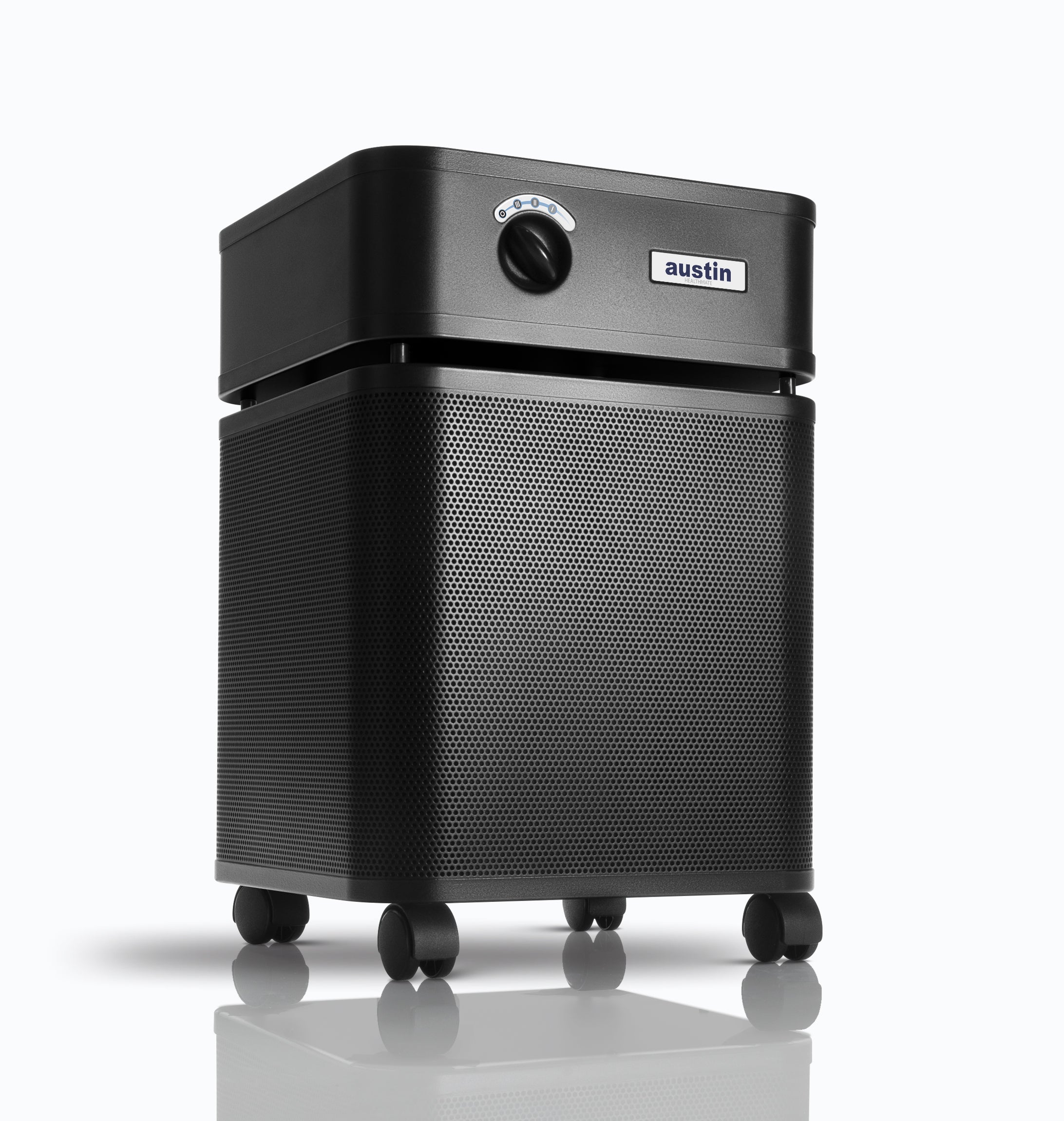 Black Austin Air HealthMate Air Purifier Hero Image