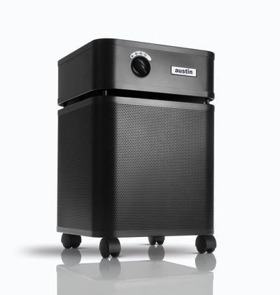 Black Austin Air HealthMate Air Purifier Hero Image