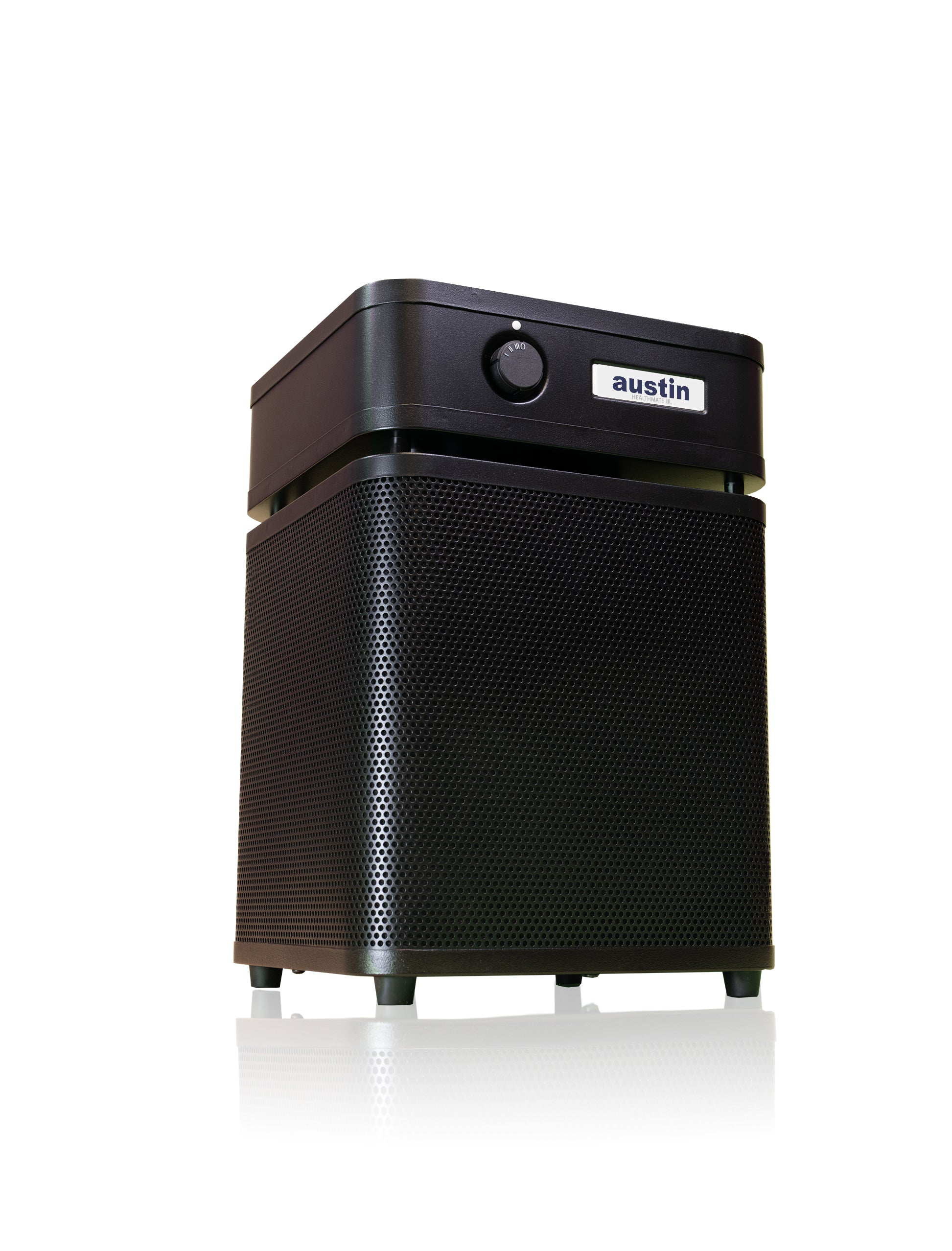 Black Austin Air HealthMate Junior Air Purifier Hero