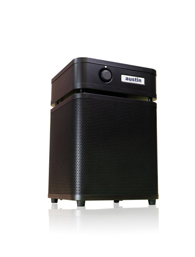 Black Austin Air HealthMate Junior Air Purifier Hero