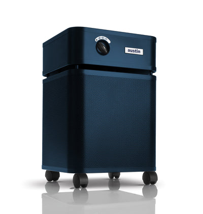 Midnight Blue Austin Air HealthMate Plus Air Purifier Hero