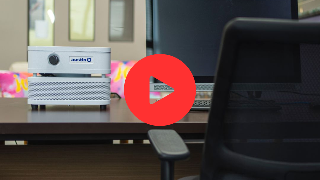 Load video: Overview of the Austin Air "IT" air purifier and its key features